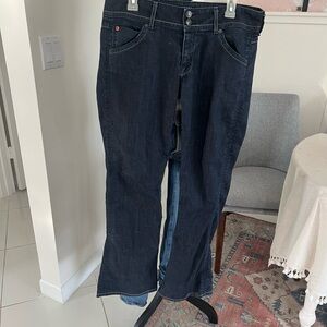 Hudson Signature Bootcut Jeans flap Pocket size 31x33 Mid rise Stretch Woman’